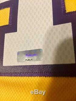 100% AUTHENTIC Kobe Bryant Signed Autographed Jersey Panini Authenticated