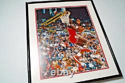 4 Michael Jordan signed / Upper Deck authenticated 16x20 framed photograph(s)