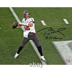 8x10 Authentic Tom Brady Autographed Picture From Super Bowl LV