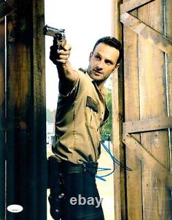 ANDREW LINCOLN Signed THE WALKING DEAD 11x14 Photo Authentic Autograph JSA COA