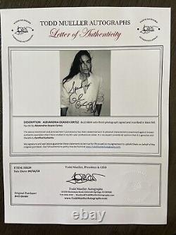 Alexandria Ocasio Cortez signed 8x10 Photo Authentic Letter Of Authenticity