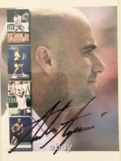 Andre Agassi Signed Photo Authentic Autograph Tennis Legend 4x6 Inches