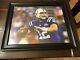 Andrew Luck Indianapolis Colts Signed Framed 16x20 Global Authentics 783609