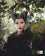 Angelina Jolie Signed 8x10 Photo Maleficent Authentic Autograph Beckett