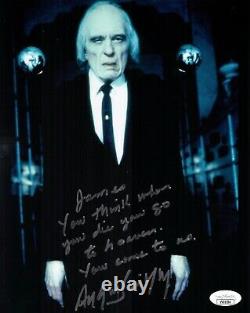 Angus Scrimm The Tall Man Signed Phantasm Autographed Photo JSA Authentic