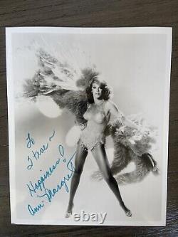Ann Margret Beautiful Signed Photo 8x10 100% Authentic Letter Of Authenticity