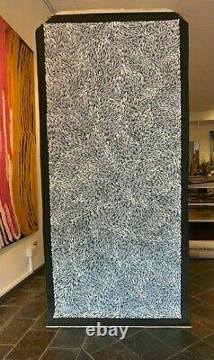 Authentic Aboriginal Art JEANNIE PETYARRE -198 x 88cm, Signed, Hold Photo, COA