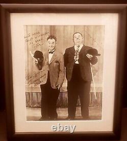 Authentic Laurel & Hardy signed/autographed photo! Not certified