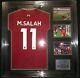 Authentic Mohammed Salah Signed Shirt And Photos Memorabilia