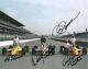 Authentic Signed 1988 Indy 500 Front Row Mears Sullivan Al Unser Penske Photo