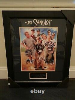 Authentic autographed framed poster of The Sandlot