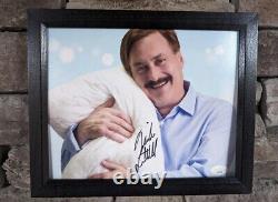 Autographed Mike Lindell 8x10! Framed certificate of authenticity My Pillow Guy