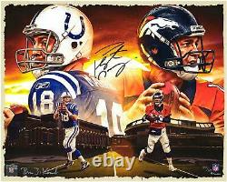 Autographed Peyton Manning Colts 16x20 Photo Fanatics Authentic COA