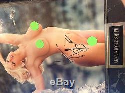 Autographed photo of Anna Nicole Smith 8x10 100% authentic with certificate