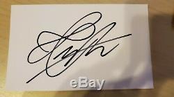 BTS V signed official authentic Running Man Mission card photo card rare