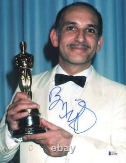 Ben Kingsley Signed 11x14 Photo Authentic Autograph Oscar Statue Beckett Coa A