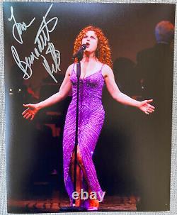 Bernadette Peters Signed In Person 8x10 Photo Authentic, Broadway