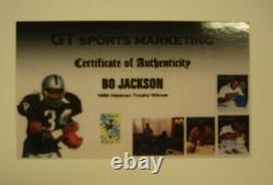 Bo Jackson authentic signed framed photo Bo Knows bat & pads player holo Nike