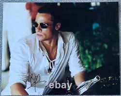 Brad Pitt Signed In Person 8x10 Photo Authentic