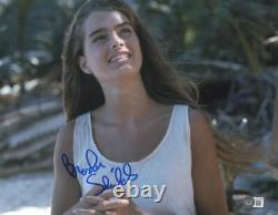 Brooke Shields Signed 11x14 Photo The Blue Lagoon Authentic Autograph Beckett