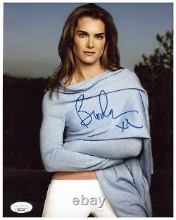 Brooke Shields Signed 8x10 Photo Authentic Autographed JSA COA