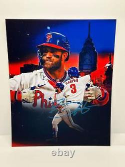 Bryce Harper Signed Autographed Photo Authentic 8x10