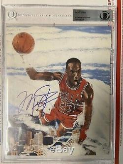Bulls Michael Jordan Authentic Signed Photo Autographed BAS