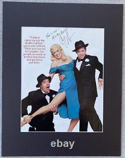 Cady Huffman Signed In Person 11x14 Matted Autographed Photo Authentic