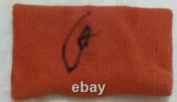 Carlos Alcaraz Signed Authentic Used Nike Headband-see Photo Of Him Signing