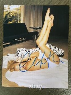 Charlize Theron 8x10 Signed Color Photo 100% Authentic Letter Of Authenticity