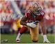 Chase Young San Francisco 49ers Autographed 16 X 20 Pre-snap Photograph