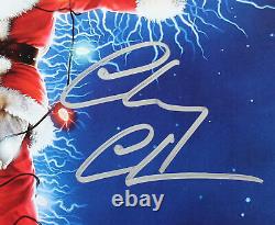 Chevy Chase Christmas Vacation Authentic Signed 12x18 Photo BAS Witnessed