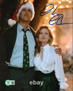 Chevy Chase Christmas Vacation Authentic Signed 8x10 Photo with Beverly BAS Wit