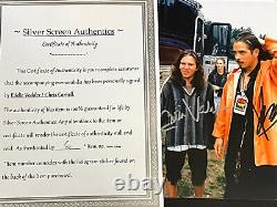 Chris Cornell and Eddie Vedder autographed 8x10 photo, signed, authentic, COA