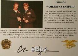 Chris Kyle American Sniper Signed Photo AUTO JSA Authentic Autograph THE LEGEND