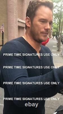 Chris Pratt Signed 11x14 Photo Super Mario Bros Authentic Autograph Beckett