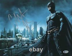 Christian Bale Signed 11x14 Photo'batman' Authentic Autograph Bas Beckett Coa D