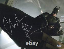 Christian Bale Signed 11x14 Photo'batman' Authentic Autograph Bas Beckett Coa H