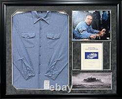 Clint Eastwood Signed Framed Photo Escape From Alcatraz Authentic Autograph Psa