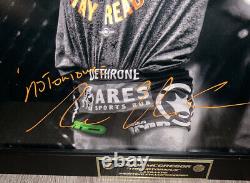 Conor McGregor16x20 signed Notorious autograph PSA Authenticated
