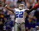 Cowboys Emmitt Smith Authentic Signed 11x14 Photo Autographed Bas Witnessed