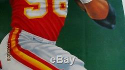 DERRICK THOMAS Signed 27x36 Chiefs Poster/Photo -JSA Authenticated #Z15114