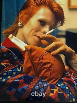 David Bowie autographed 8x10 photo, signed, authentic, COA