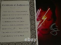 David Bowie autographed 8x10 photo signed, authentic, singer COA