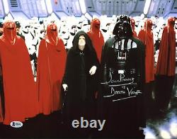 David Prowse Star Wars Darth Vader Authentic Signed 11X14 Photo BAS 2