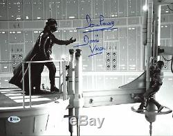 David Prowse Star Wars Darth Vader Authentic Signed 11X14 Photo BAS 3
