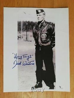 Dick Winters Band of Brothers hand signed picture authenticated WW2 101 airborne