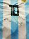 Diego Maradona & Messi Signed Jersey Certificate Of Authenticity & Photo Proof