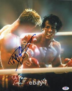 Dolph Lundgren Signed 11x14 Photo Authentic Autograph Rocky Creed Drago Psa B