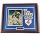 Duke Snider Signed Photo Framed 22x18 Showcase Dodgers Authentic Autograph & Coa